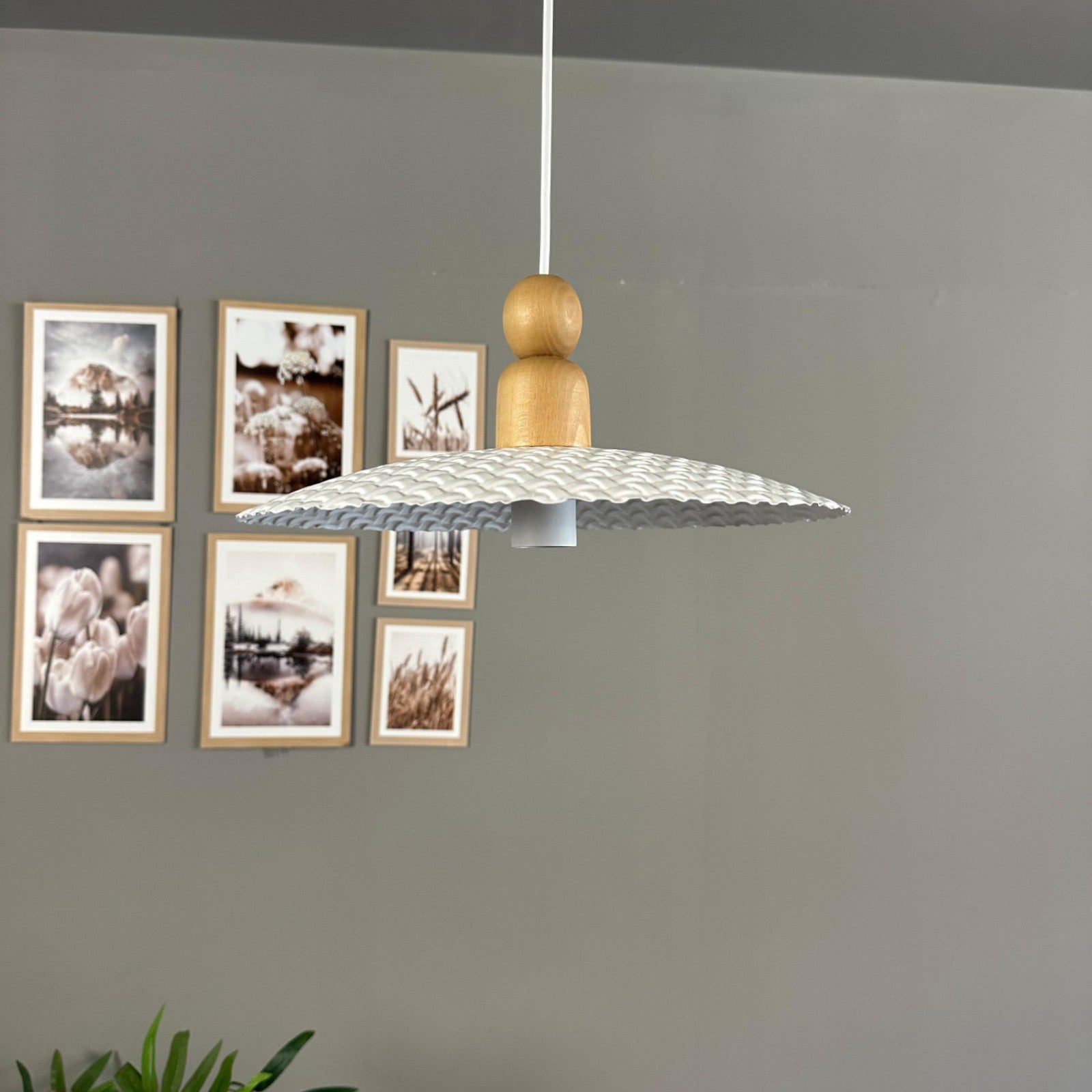 Pendelleuchte Zetra Metall Ø36cm, Modern Hängelampe